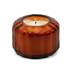 Kaars Ripple Glass Tobacco Patchouli - small / Paddywax 